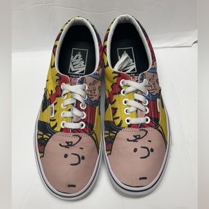 VANS x Peanuts Charlie Brown & The Gang RARE